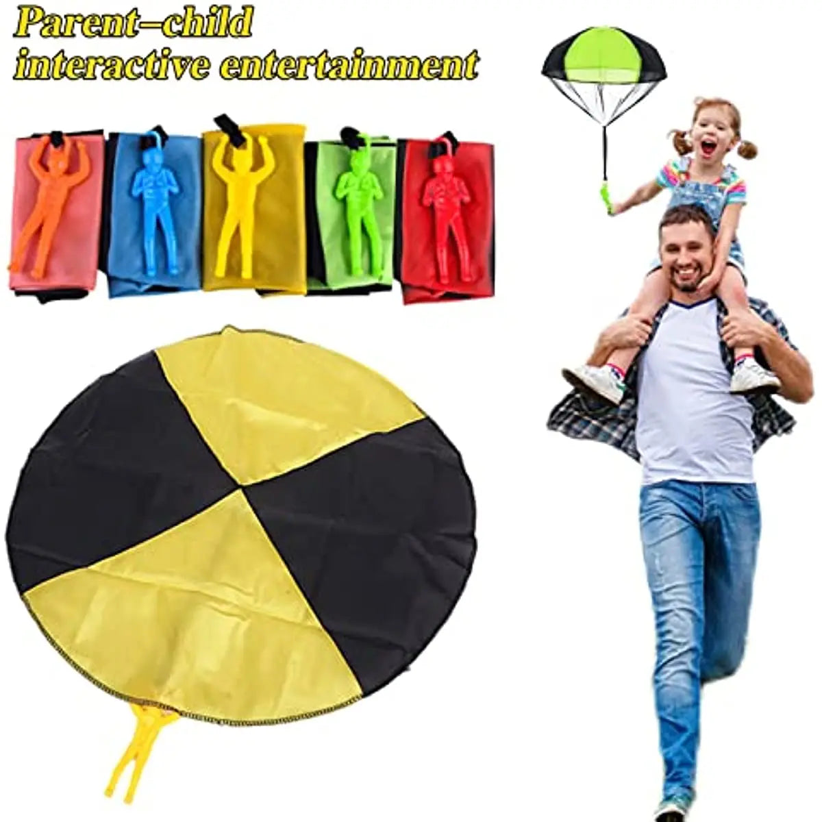 Children's Parachute Toy - Engaging Educational Game with Mini Soldier