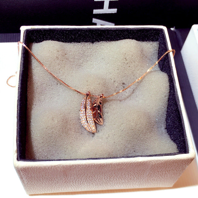 Korean Leaf Necklace