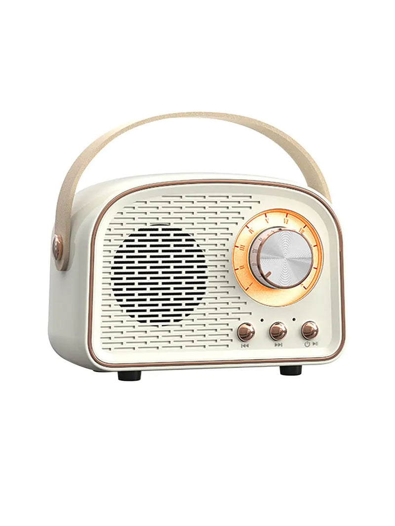 Mini Retro Bluetooth Portable Speaker with Radio 
