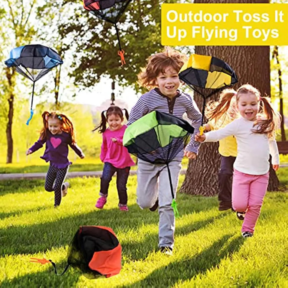 Children's Parachute Toy - Engaging Educational Game with Mini Soldier