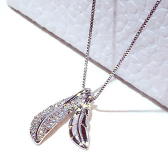 Korean Leaf Necklace