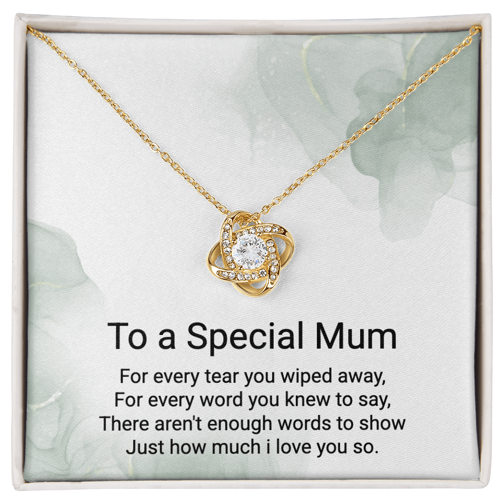 Beautiful White gold/Gold Necklace for Mother's Day