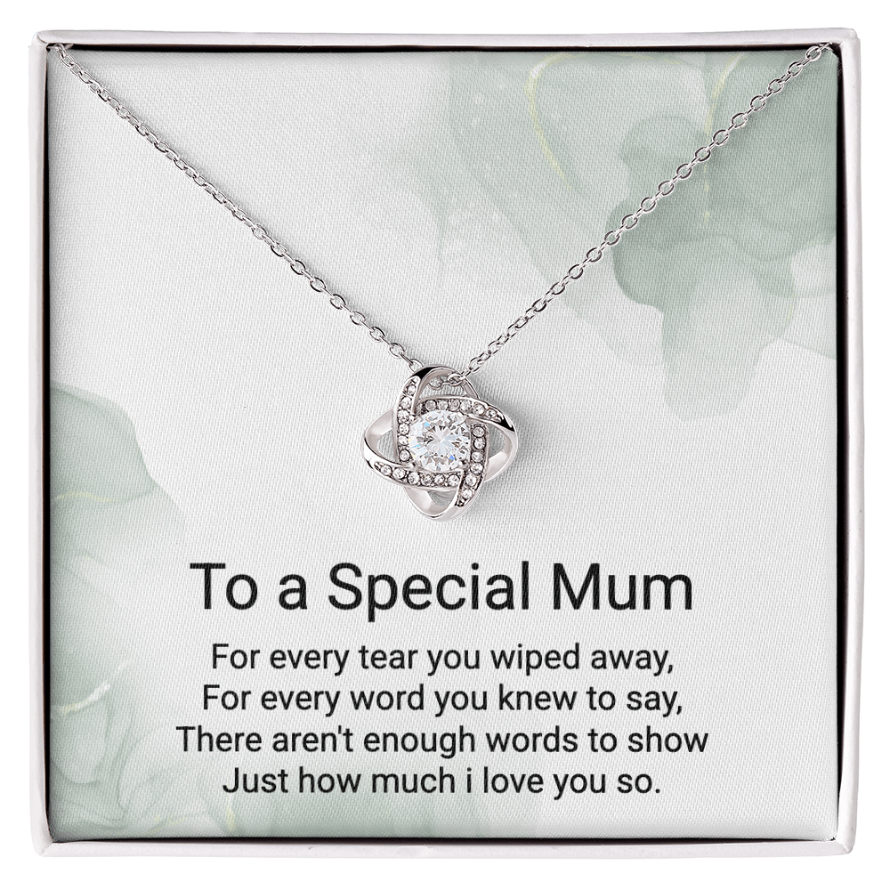 Beautiful White gold/Gold Necklace for Mother's Day