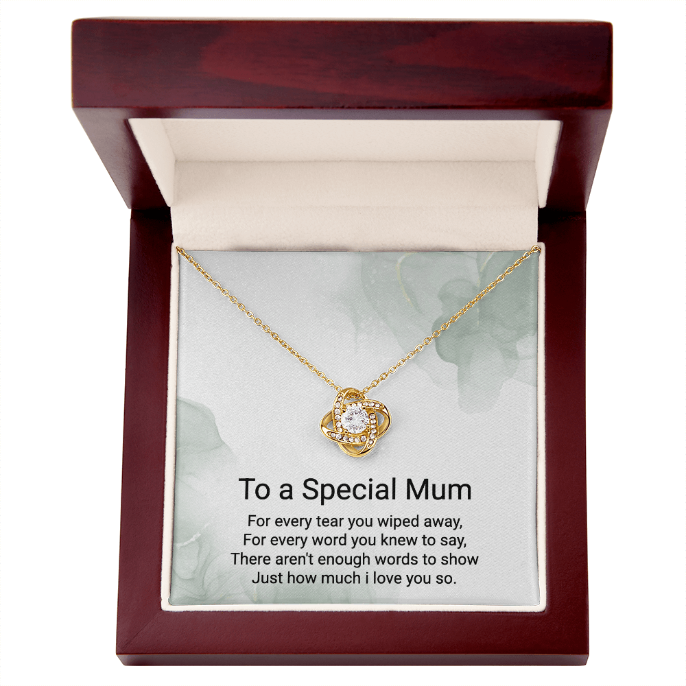 Beautiful White gold/Gold Necklace for Mother's Day