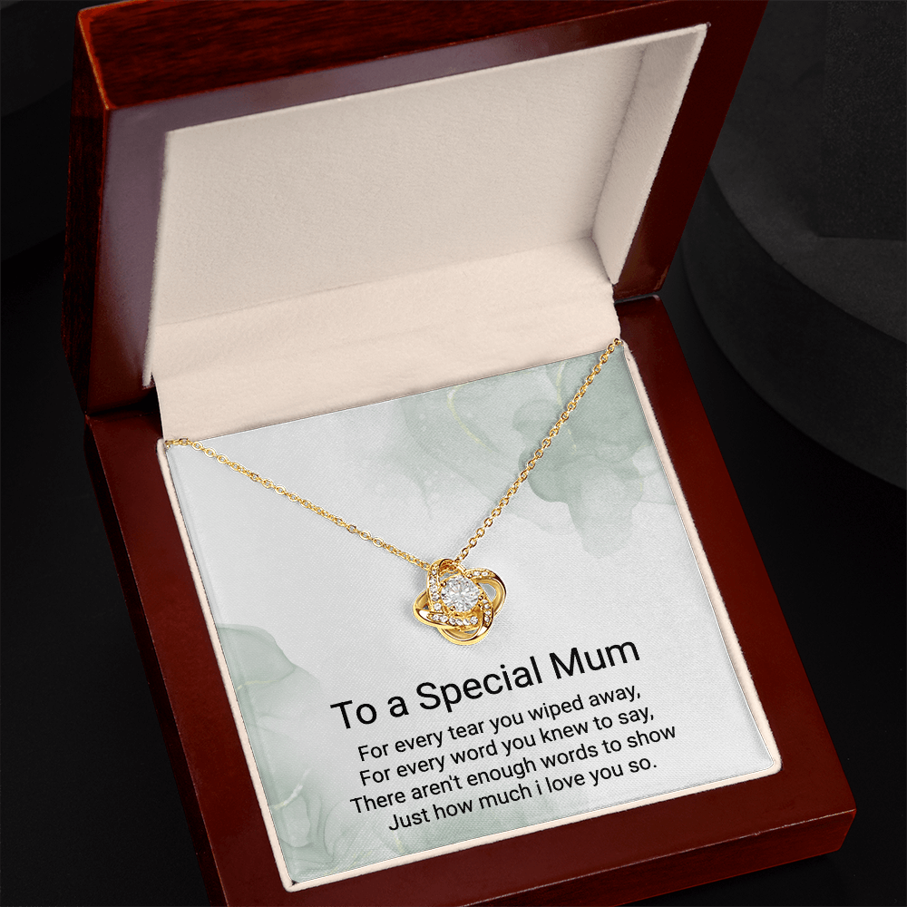 Beautiful White gold/Gold Necklace for Mother's Day