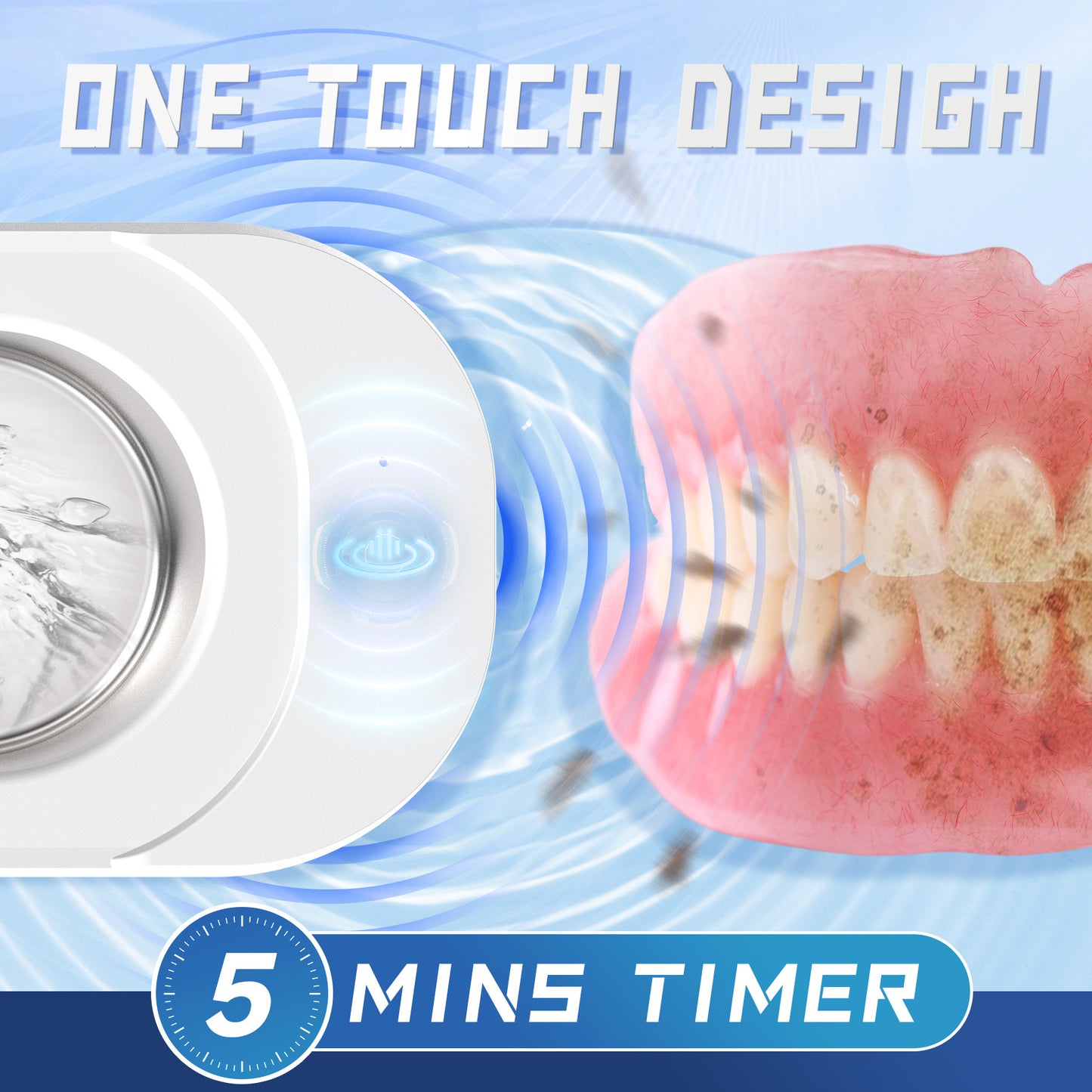 Portable Denture Cleaner