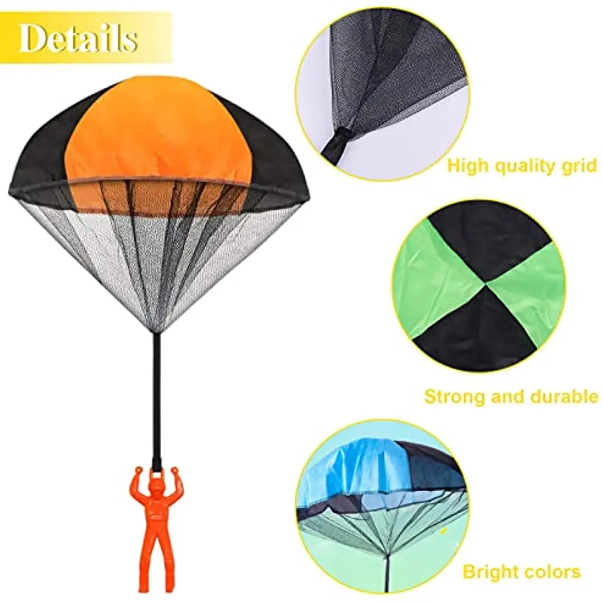 Children's Parachute Toy - Engaging Educational Game with Mini Soldier