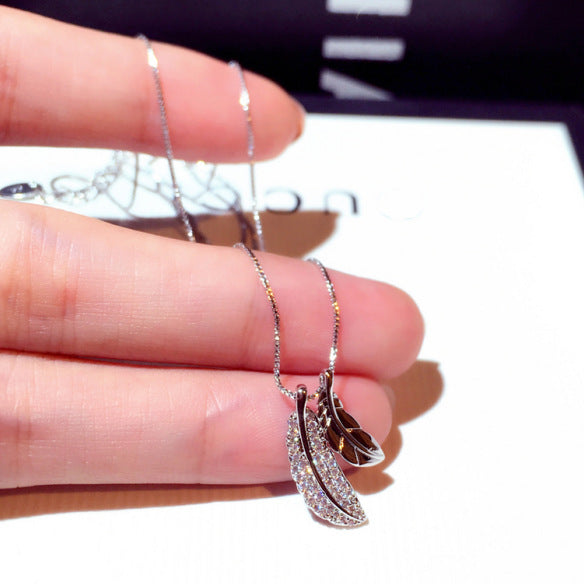 Korean Leaf Necklace